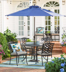 Plow & Hearth Shades & Umbrellas | Outdoor Living Umbrella Base Stand, Cast Iron 50 Lbs.