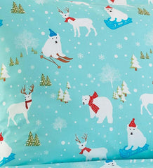 Plow & Hearth Sheets | Indoor Living Fun In The Snow Microflannel® Sheet Sets