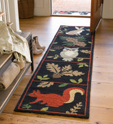 Plow & Hearth Small Accent Rugs | Indoor Living Indoor/Outdoor Woodland Runner