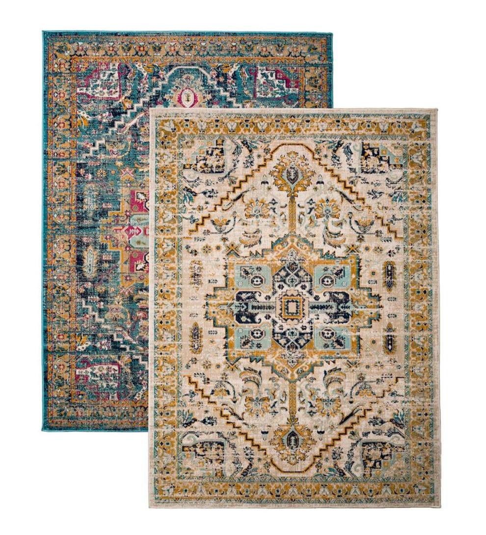 Plow & Hearth Small Accent Rugs | Indoor Living Oakland Indoor/Outdoor Polypropylene Rug