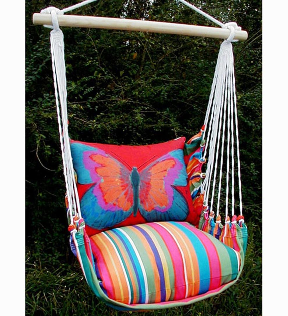 Plow & Hearth Swings & Hammocks | Outdoor Living Butterfly Hammock Swing
