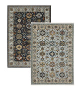 Plow & Hearth Synthetic Rugs | Indoor Living Alexandria Traditional Polyester Rug