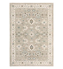 Plow & Hearth Synthetic Rugs | Indoor Living Ashland Daybreak Synthetic Blend Indoor Border Rug