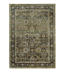 Plow & Hearth Synthetic Rugs | Indoor Living Ashland Evening Synthetic Blend Indoor Border Rug
