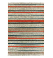 Plow & Hearth Synthetic Rugs | Indoor Living Cambridge Stripe Indoor/Outdoor Rug
