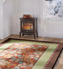 Plow & Hearth Synthetic Rugs | Indoor Living Hickory Hill Edurastran Area Rug