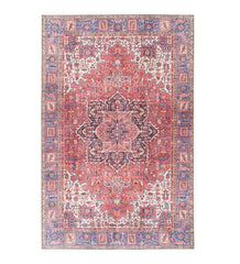 Plow & Hearth Synthetic Rugs | Indoor Living Indoor/Outdoor Berkley Border Polyester Rug