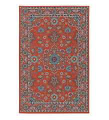 Plow & Hearth Synthetic Rugs | Indoor Living Indoor/Outdoor Brunswick Spice Polypropylene Rug