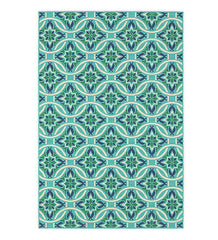 Plow & Hearth Synthetic Rugs | Indoor Living Indoor/Outdoor Lexington Medallion Rug
