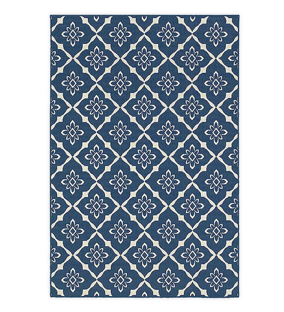 Plow & Hearth Synthetic Rugs | Indoor Living Indoor/Outdoor Lexington Trellis Rug