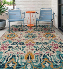 Plow & Hearth Synthetic Rugs | Indoor Living Indoor/Outdoor Oakland Garden Polypropylene Rug