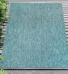 Plow & Hearth Synthetic Rugs | Indoor Living Indoor/Outdoor Textured Stripe Polypropylene Rug