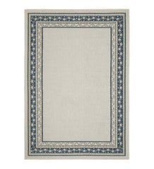 Plow & Hearth Synthetic Rugs | Indoor Living Indoor/Outdoor York Border Polypropylene Rug
