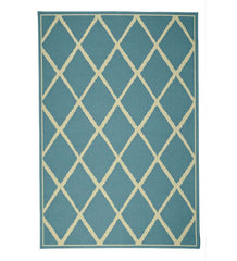 Plow & Hearth Synthetic Rugs | Indoor Living Lattice Surry Indoor/Outdoor Polypropylene Area Rug