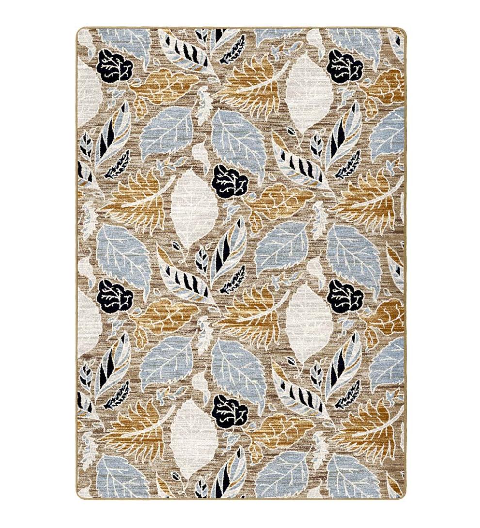 Plow & Hearth Synthetic Rugs | Indoor Living Leaves Endurastran Area Rug