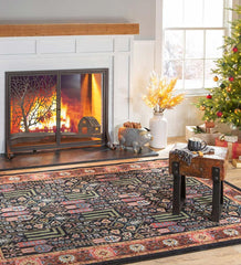 Plow & Hearth Synthetic Rugs | Indoor Living Mount Joy Endurastran Area Rug