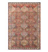 Plow & Hearth Synthetic Rugs | Indoor Living Oxford Hexagon Polyester Rug