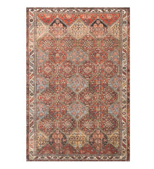 Plow & Hearth Synthetic Rugs | Indoor Living Oxford Hexagon Polyester Rug