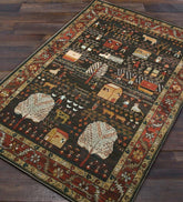 Plow & Hearth Synthetic Rugs | Indoor Living Polypropylene Shaker Village Rugs