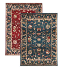 Plow & Hearth Synthetic Rugs | Indoor Living Sheffield Keshan Polypropylene Rug