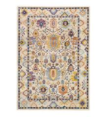 Plow & Hearth Synthetic Rugs | Indoor Living Silver City Tapestry Polypropylene Rug