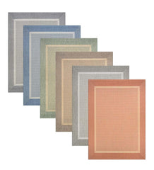 Plow & Hearth Synthetic Rugs | Indoor Living Veranda Framework Indoor/Outdoor Polypropylene Rug