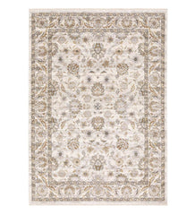 Plow & Hearth Synthetic Rugs | Indoor Living Wakefield Border Polyester Rug