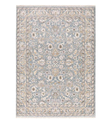 Plow & Hearth Synthetic Rugs | Indoor Living Wakefield Border Polyester Rug