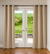 Plow & Hearth Valances | Indoor Living Thermalogic Energy Efficient Insulated Solid Grommet-Top Curtains