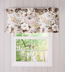 Plow & Hearth Valances | Indoor Living Thermalogic Insulated Bella Donna Floral Grommet-Top Curtain Pairs