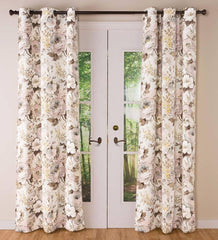 Plow & Hearth Valances | Indoor Living Thermalogic Insulated Bella Donna Floral Grommet-Top Curtain Pairs