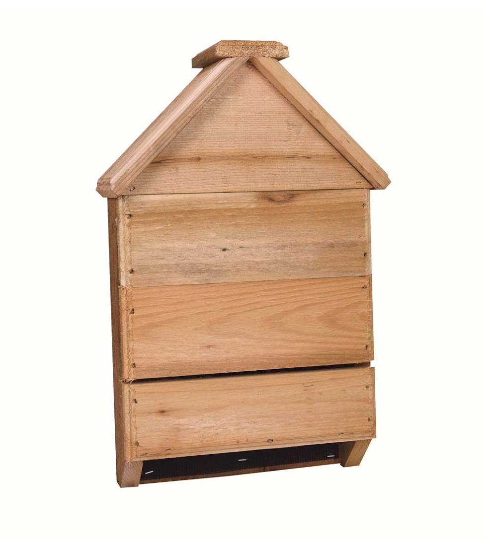Plow & Hearth Wildlife Housing | Yard & Garden Red Cedar Bat Abode