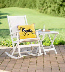 Plow & Hearth Wood Furniture | Outdoor Living Claytor Folding Eucalyptus Outdoor Furniture