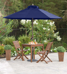 Plow & Hearth Wood Furniture | Outdoor Living Eucalyptus Wood Outdoor Bistro Furniture