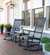 Plow & Hearth Wood Furniture | Outdoor Living Slatted Wooden Porch Furniture