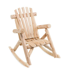 Plow & Hearth Wood Furniture | Outdoor Living Usa-Made Northern White Cedar Log Outdoor Furniture