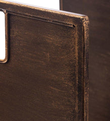 Plow & Hearth Wood Storage & Wood Racks | Fireplace & Hearth Metal Wood Holder With Carrying Handles