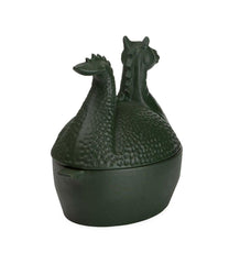 Plow & Hearth Wood Stove Accessories | Fireplace & Hearth Green Dragon Cast Iron Wood Stove Steamer - Green