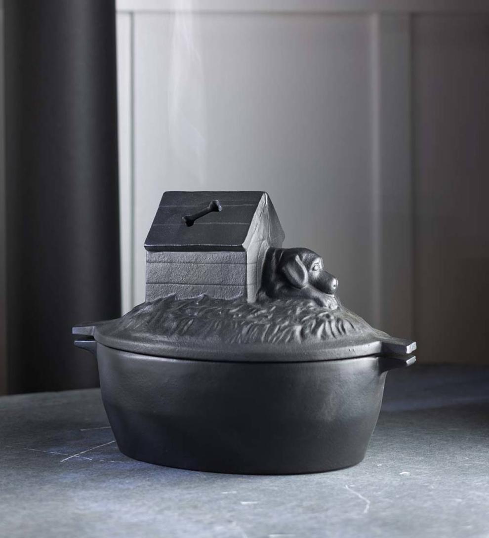 Plow & Hearth Woodstove Steamers | Fireplace & Hearth Cast Iron Dog House Wood Stove Steamer
