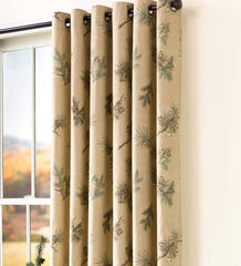 Plow & Hearth Insulated Curtains | Indoor Living Thermalogic&Trade; Insulated Peaceful Pine Grommet-Top Curtains
