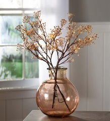 Plow & Hearth Home Accents | Indoor Living Indoor/Outdoor Lighted Baby'S Breath Branches, Set Of 2