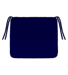Plow & Hearth Outdoor Furniture Cushions | Outdoor Living Polyester Classic Chair Cushions With Ties, 16" Sq. X 3" - Forest Hydrangea