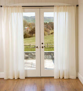 Plow & Hearth Insulated Curtains | Indoor Living Thermalogic™ Thermasheer™ Insulating Rod-Pocket Semi-Sheer Window Curtain Panels