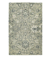 Plow & Hearth Hearth Rugs | Fireplace & Hearth Carmona Gray Wool Rug, 2' X 3' - Grey
