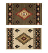 Plow & Hearth Home Accents | Indoor Living Vista Desert Rug, 30" X 50" - Beige