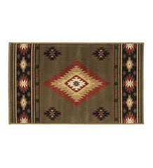 Plow & Hearth Home Accents | Indoor Living Vista Desert Rug, 30" X 50" - Beige