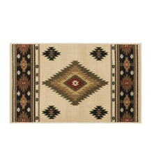 Plow & Hearth Home Accents | Indoor Living Vista Desert Rug, 30" X 50" - Beige