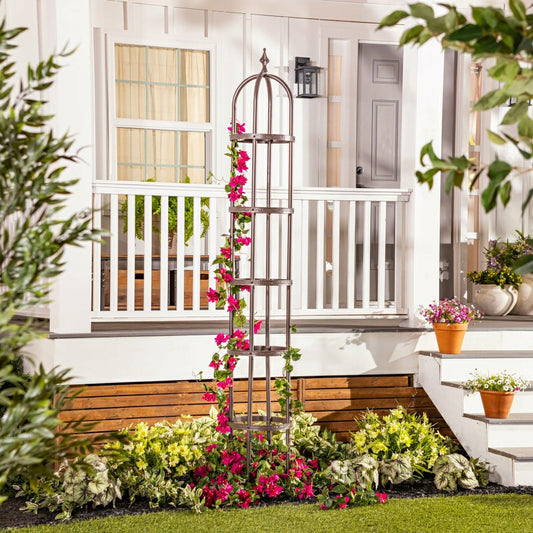 Steel Garden Obelisk
