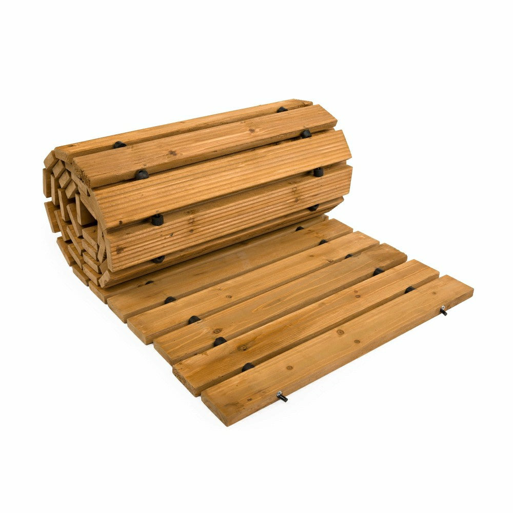 Straight Cedar Pathway
