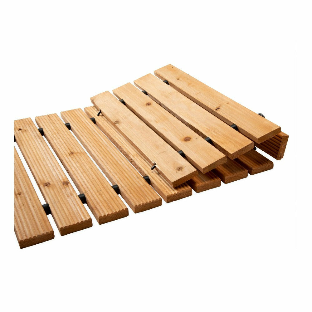 Straight Cedar Pathway